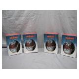 2007 Budweiser Holiday Steins (4-Pack)