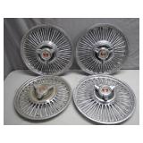 4 Vintage Ford Falcon Hubcaps