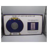 1900-O Morgan Silver Dollar & Historic Hawaii...
