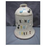 Ceramic Cookie Jar Bell Theme