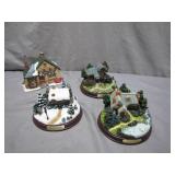 Thomas Kinkade Collectible Miniatures Set