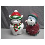 St. Nicholas Square Holiday Cookie Jars, 1999
