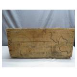 Handmade Wood Crate from Baltimore, MD