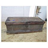 Sturdy Wooden Storage Chest With Compartments