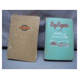 Roy Rogers Book and Davy Crockett Storybook Set