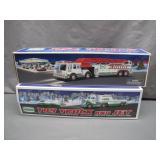 Hess Toy Fire Truck and Jet Set