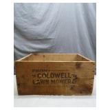 Handmade Wooden Advertising Box