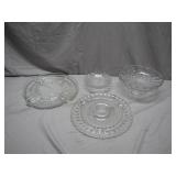 Fostoria Glass Serving Set