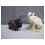 Carved Elephant Figurines: Kenya and Classic...