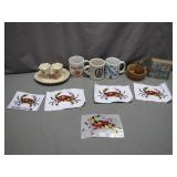 Eclectic Collection With Mugs and Decals