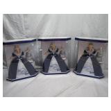 3 Mattel Special Millennium Edition Barbie Dolls