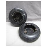 Tire-Shaped Ashtrays with Doral Branding