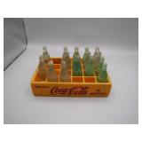 Mini Coca-Cola Bottle Set with Tray