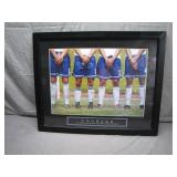 Framed Courage Poster, 31 x 25 Inches