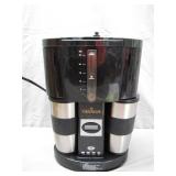 Gevalia Coffee Maker with Dual Thermal Mugs