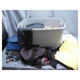 Large Bin of Assorted Clothing