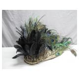 Peacock Feather Head Piece