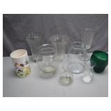 Glass and Ceramic Vases Collection