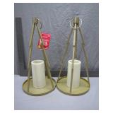 Large LED Candle Lanterns