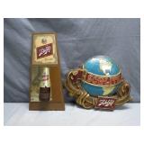 Schlitz Beer Signs with Retro Charm