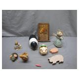 Pig and Animal Figurines