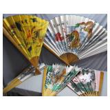 Hand-Painted Decorative Fans