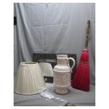 Household Items with Ceramic Pitcher