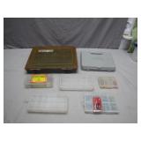 Toolbox Set with Screws, Drill Bits, and Hardware