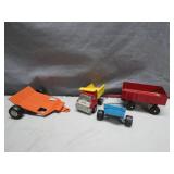 Toy Trucks and Trailer Lot