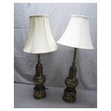 Brass Table Lamps With Shades