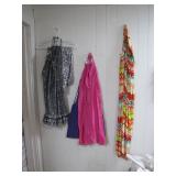 3 Varied Hanging Garments