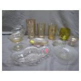 Iridescent Glassware Pieces