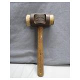 Garland Rawhide-Faced Mallet No. 4