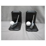 Golf Club & Ball Design Bookends