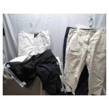 Tote of Assorted Pants: Mixed Styles and Colors