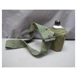 Military-Style Aluminum Canteen with Cover