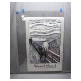 Edvard Munch Exhibition Poster