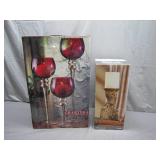Charisma Gold Hurricanes and Electric Candle