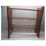 Wooden Quilt Rack