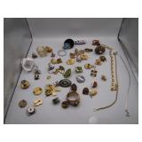Pins and Small Jewelry Collection
