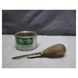 Montross Virginia Oyster Can & Shucking Knife