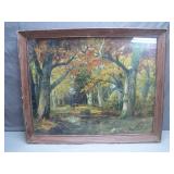 Framed Landscape Print by R. Atkinson Fox