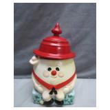 Humpty Dumpty-Style Cookie Jar With Lid