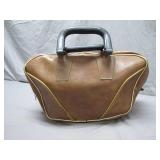 Leather Bowling Bag With Two Balls