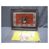 Framed Red Tips Tobacco Packaging Display