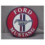 Ford Mustang Wall Sign Collectible