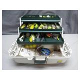 Plano 6103 3-Tray Tackle Box with Accessories