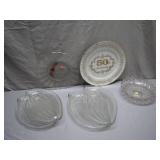 Decorative Plates and Glass Bowls