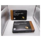 2011 & 2012 United States Mint Proof Sets