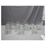 Clear Glass Beer Mugs